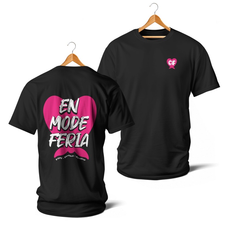 En mode Féria (rose et noir)