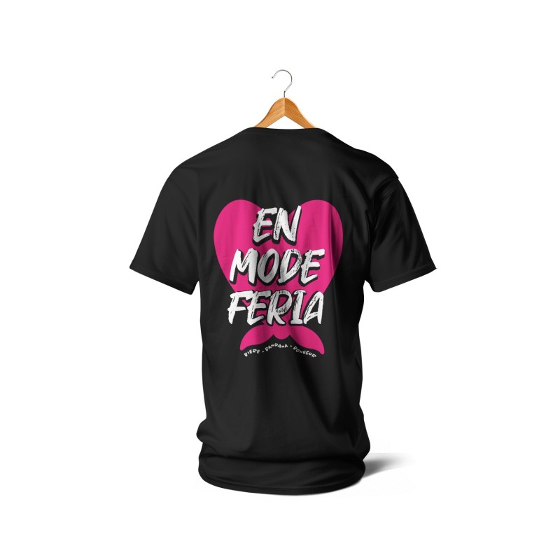 En mode Féria (rose et noir)