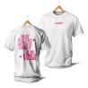 T-shirts - Faute d’amour et d’eau fraîche (rose et blanc)