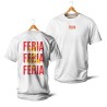 T-shirts - All we need is Feria (rouge et jaune)