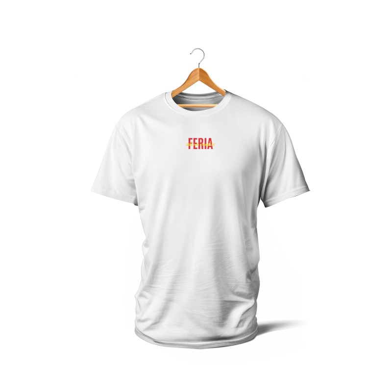 T-shirts - All we need is Feria (rouge et jaune)