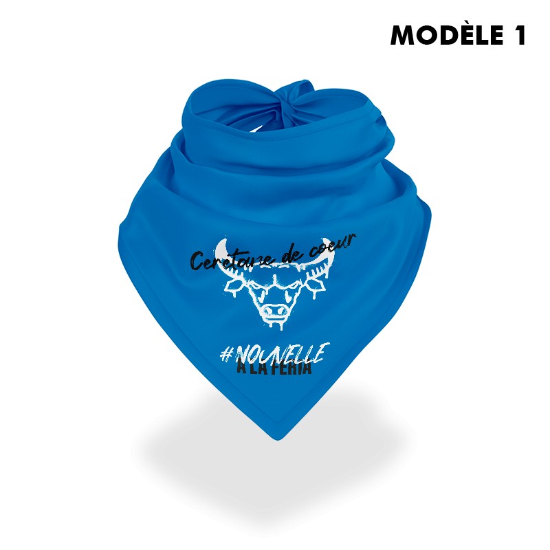 LOT DE 2 BANDANAS - Ceretane de sang et de coeur