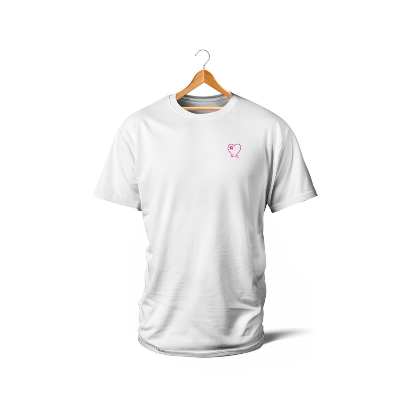 T-shirts - Feria Addict (rose et blanc)