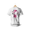 T-shirts - Feria Addict (rose et blanc)