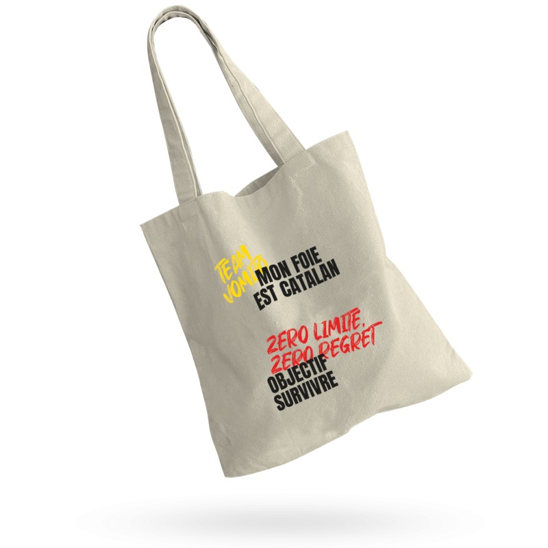 Tote Bag Team vomito mon foie est catalan