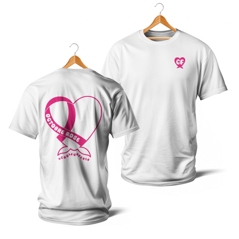 T-shirts Octobre Rose x Couleur Feria