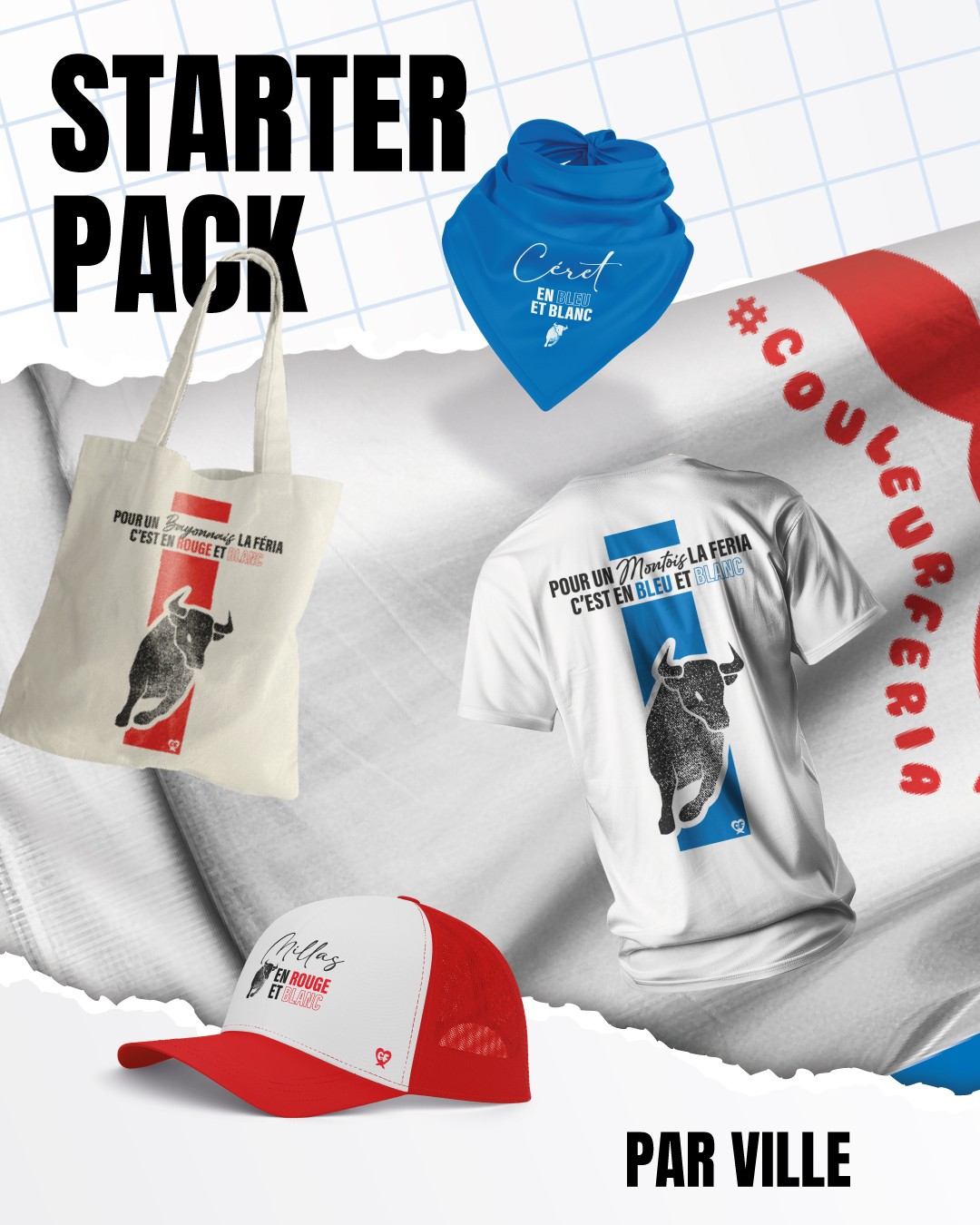 Starter pack par ville